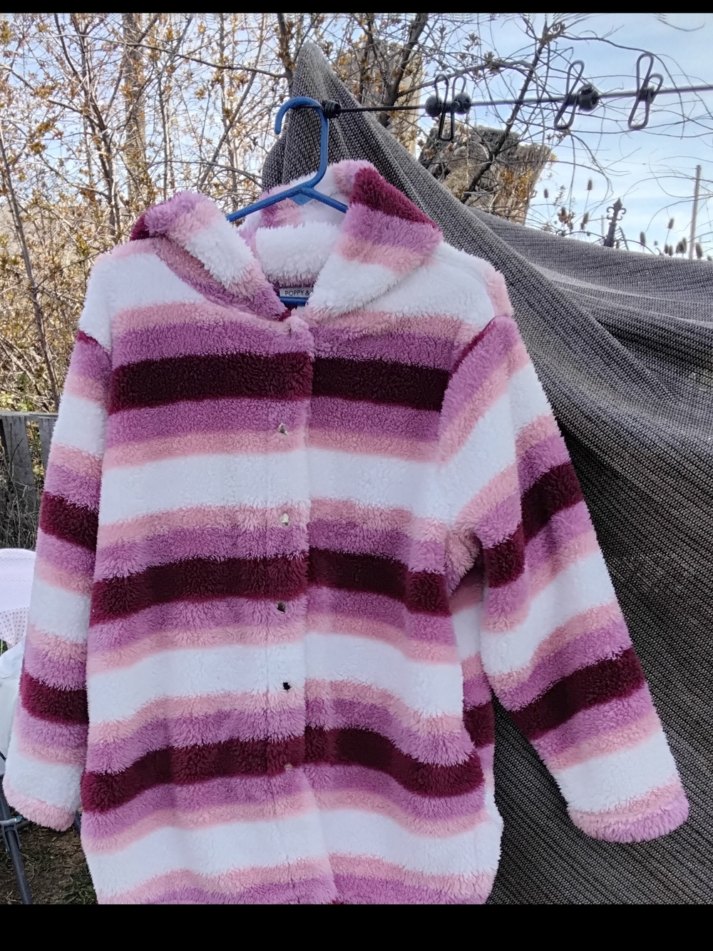 Poppy &Whimsy  Size 1X Womans Light Jacket